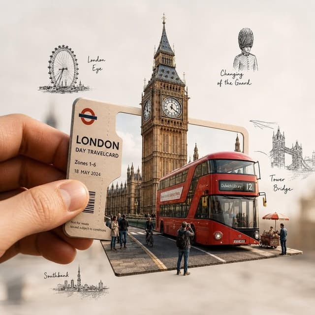 GPT Image Prompt - Create a highly detailed, photorealistic miniature travel-po