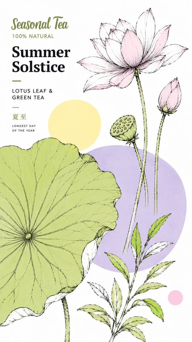 GPT Image Prompt - Create a modern botanical packaging poster with a clean whit