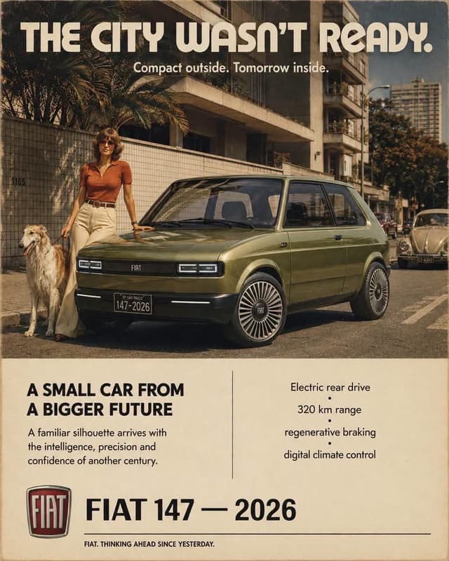 GPT Image Prompt - Alternate-history vintage automobile advertisement, as if ph