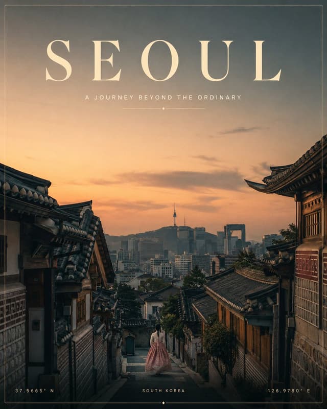 GPT Image Prompt - Create a premium cinematic minimalist travel poster of [LOCA