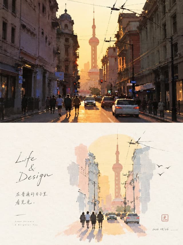 GPT Image Prompt - 请将我上传的每一张照片分别制作成一张独立的高级设计海报，不多图拼接，每张照片单独输出。整体采用3:4竖版构图，上下两个区