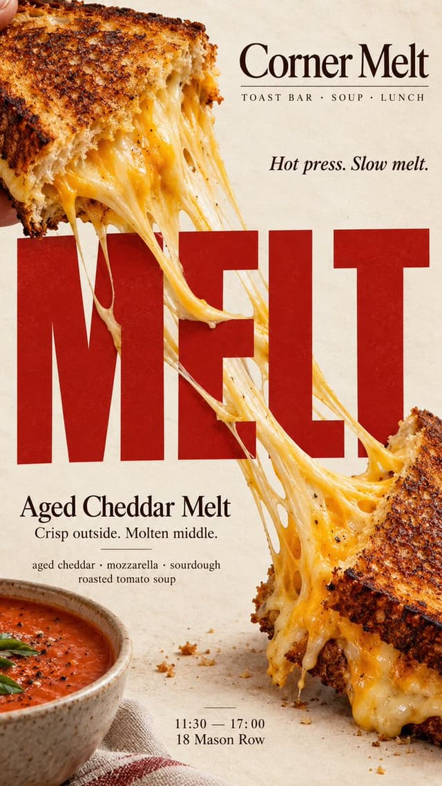 GPT Image Prompt - Create a 9:16 vertical food editorial poster combining highl