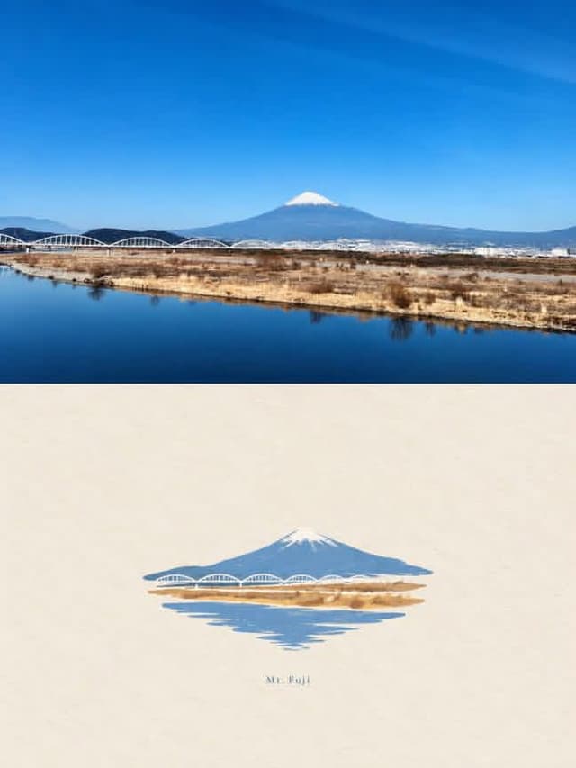 GPT Image Prompt - Transform the uploaded landscape photo into a delicate minim