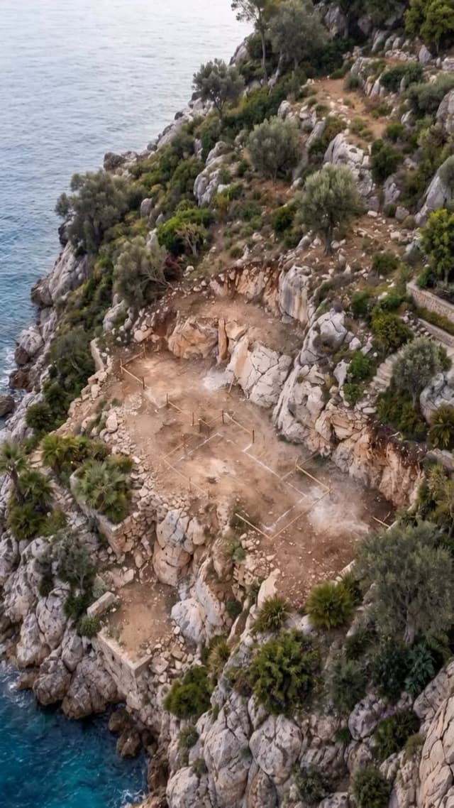 Veo Prompt - Create a photorealistic cinematic aerial drone timelapse of