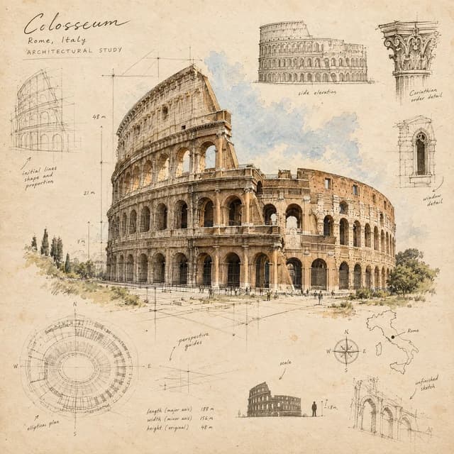 GPT Image Prompt - Create a stunning 4:5 vertical fine-art sketch illustration 